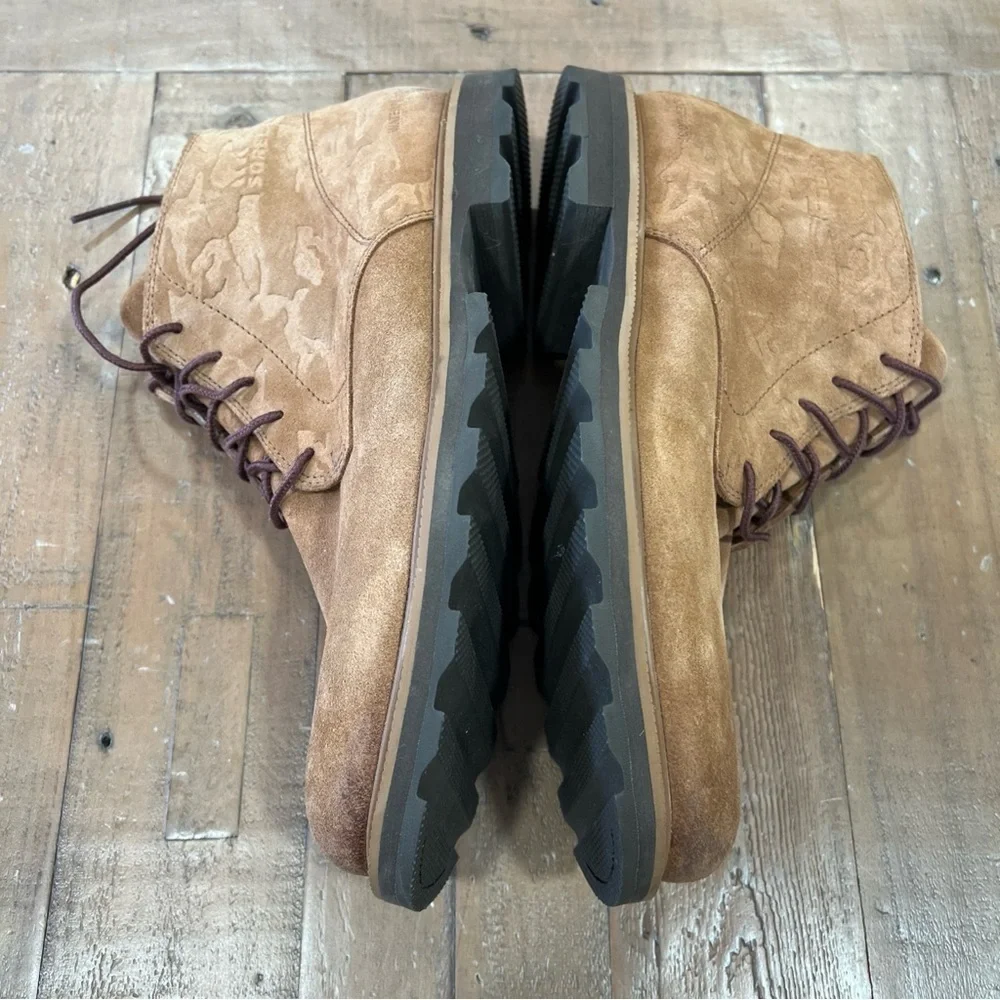 Sorel Madson II Chukka Boots Men’s Size 8 Tan Suede Waterproof Ankle Lace Up